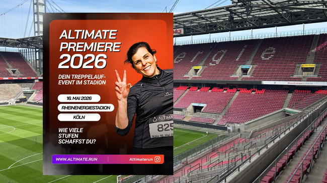 ALTIMATE Köln - Dein Treppenlauf im Stadion