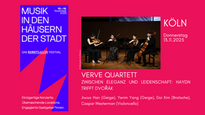 Verve Quartett - Zwischen Eleganz und Leidenschaft: Haydn trifft Dvořák