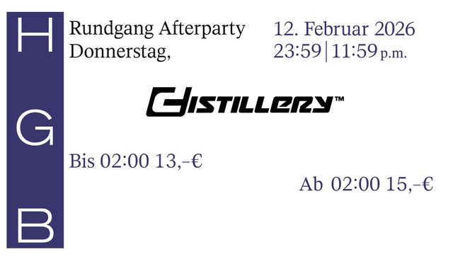 HGB Rundgang Afterparty