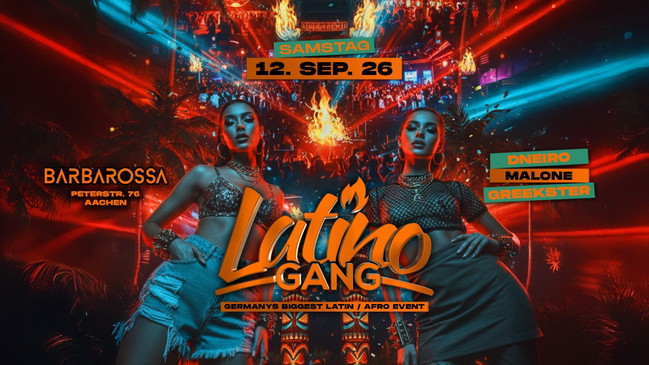 BARBAROSSA AACHEN | LATINO GANG | GERMANYS BIGGEST LATIN / AFRO EVENT