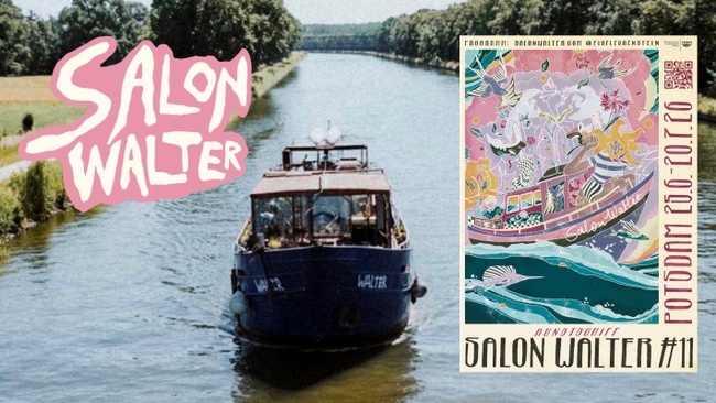 Kunstschiff SALON WALTER — Etappe #11 Potsdam