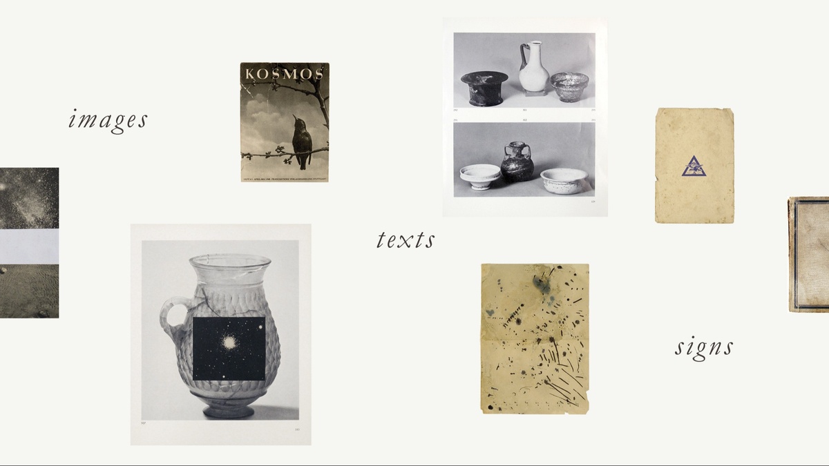 Ausstellung - Sasha Koura - images texts signs