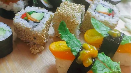 Veganer Sushikurs