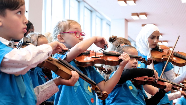 Klingende Wege – Konzert mit Musaik – Grenzenlos musizieren e. V.