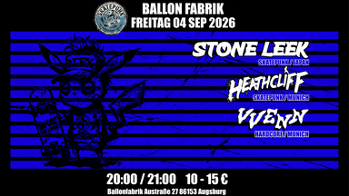 PUNK: VVENN, Heathcliff, Stone Leek (Japan)