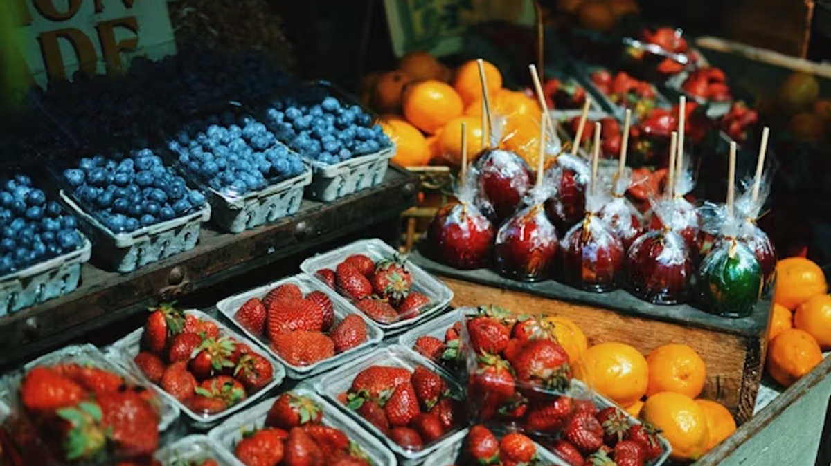 Wochenmarkt am Boxhagener Platz