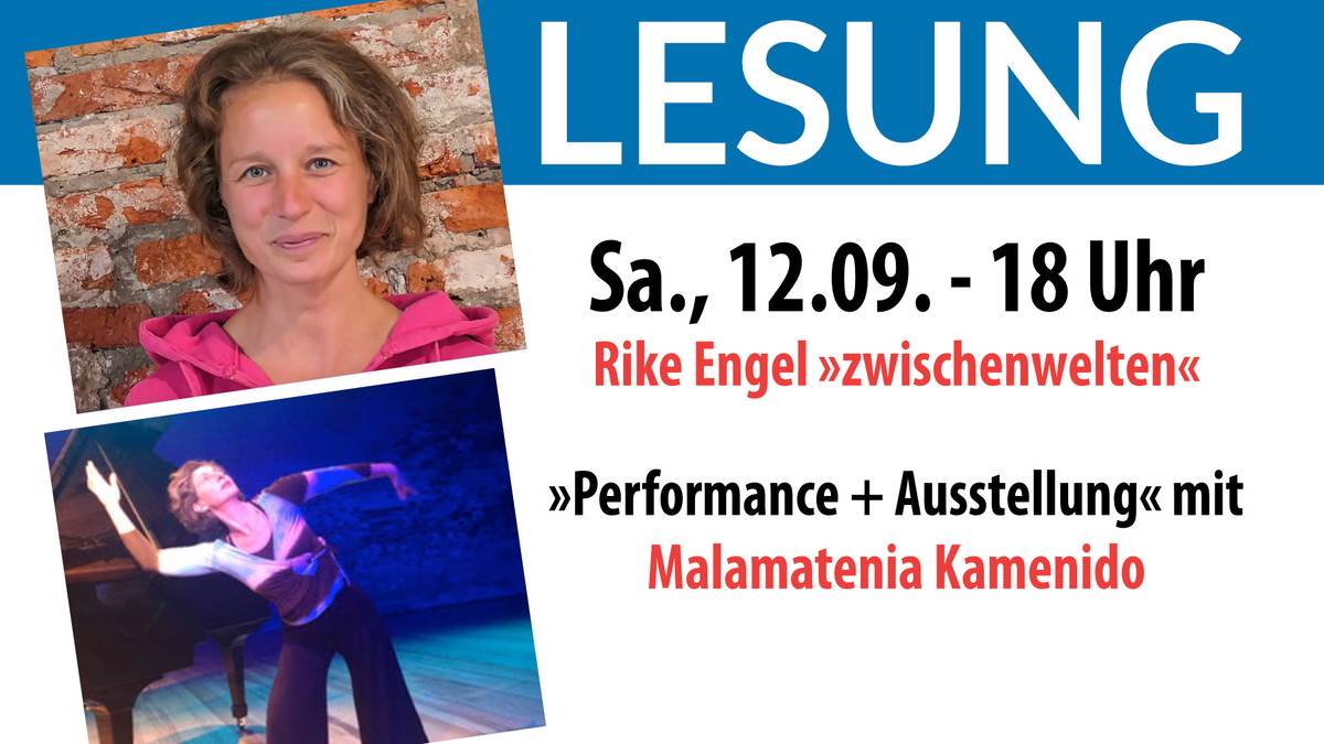 Titelbild der Veranstaltung Lesung und Performance