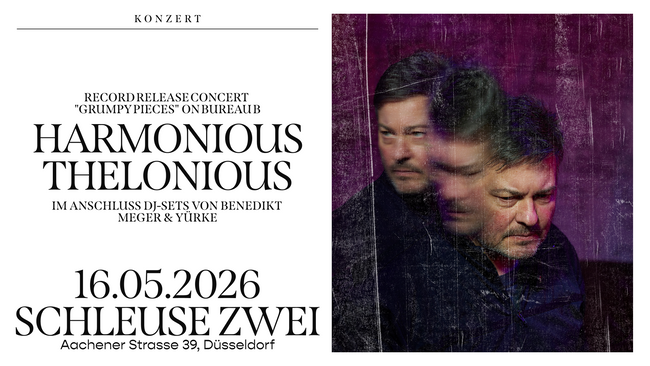 Harmonious Thelonious – LIVE / Releasekonzert „Grumpy Pieces“