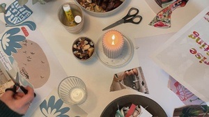 Create & Reflect Collagen-Workshop zum Jahresausklang