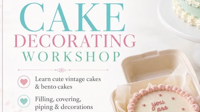Bento VINTAGE CAKE Workshop / ENGLISH