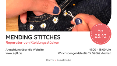Mending Stitches - Reparatur von Kleidungsstücken