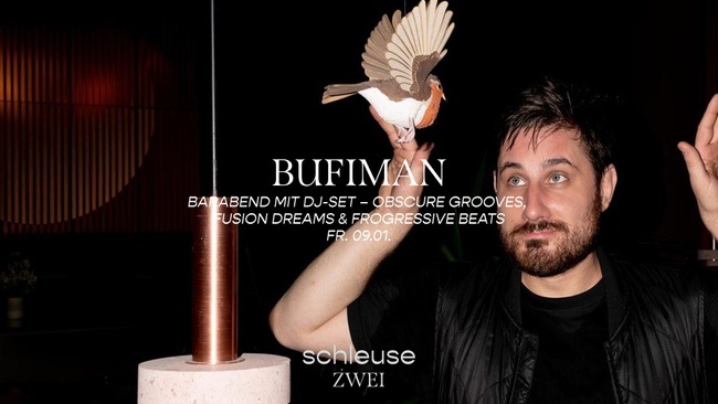 Barabend mit DJ-Set – Bufiman