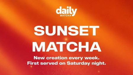 Sunset Matcha - Sommerabende bei Daily Matcha