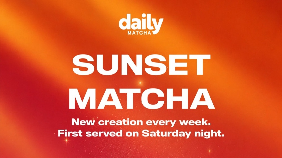Sunset Matcha - Sommerabende bei Daily Matcha