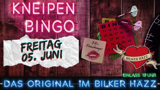 Kneipenbingo im Bilker Häzz