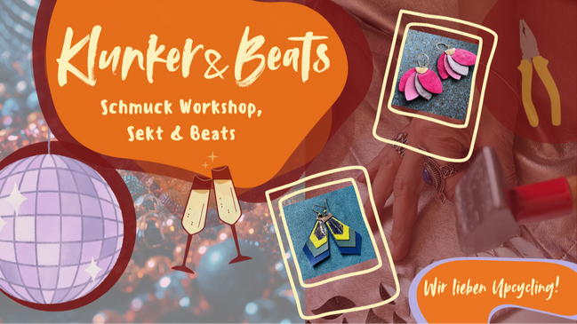 Klunker & Beats | DIY Schmuck Workshop: Ohrringe selber machen