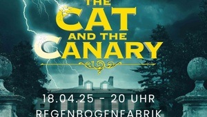 TTGeigenschrey:Sonic Inkraut  present & play:              "CAT and CANARY"  -  a 20s Paul Leni -Silentfilmcomedy @Regenbogenfabrik, Lausitzerstr. 20a,10999 Berlin, Fr. 18.4.25, um