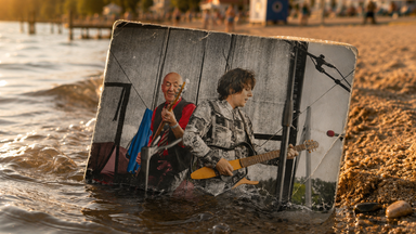 Live-Session im Strandbad: Crimson Sunday