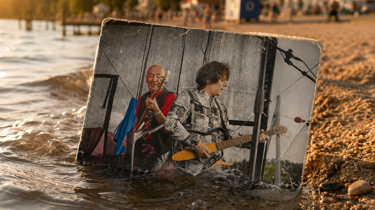 Live-Session im Strandbad: Crimson Sunday