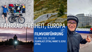 Filmvorführung - Fahrrad, Freiheit, Europa