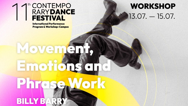 WORKSHOP: Billy Barry - Movement, Emotions and Phrase Work