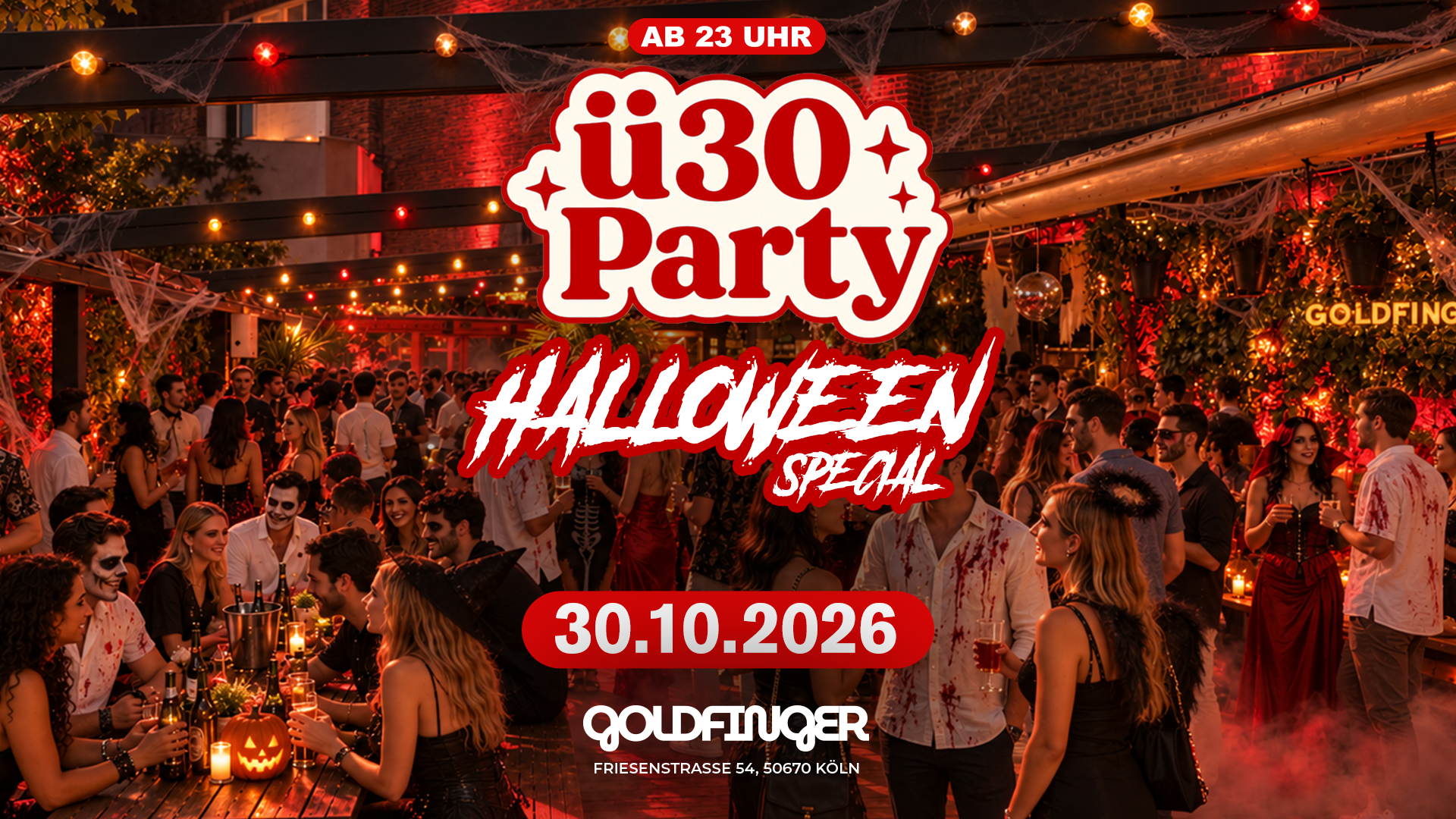 Ü30 Halloween Spezial - Goldfingers Nightmare