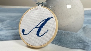 KREUZSTISCH MONOGRAMM Workshop DIY & 3-Gänge-Dinner | 22. April