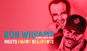 Ron Williams meets Harry Belafonte