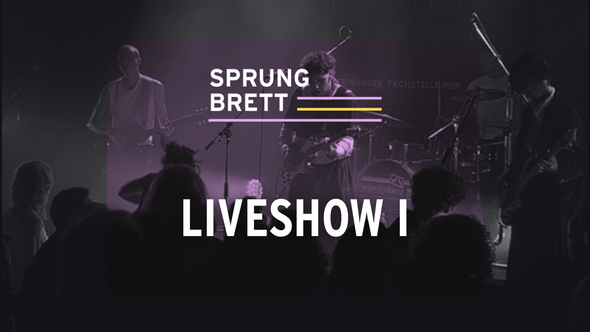 SPRUNGBRETT 2026 | Liveshow I mit THE HALF ORPHANS, INO YIN, NOAH JUAN und MONDWILD