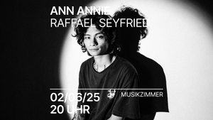 Melodic Ambient Ann Annie (US) Piano,Sax & Modular Raffael Seyfried (DUS) Piano & Electronics // MUSIKZIMMER