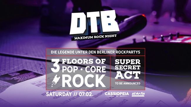 DTB Maximum Rock Night