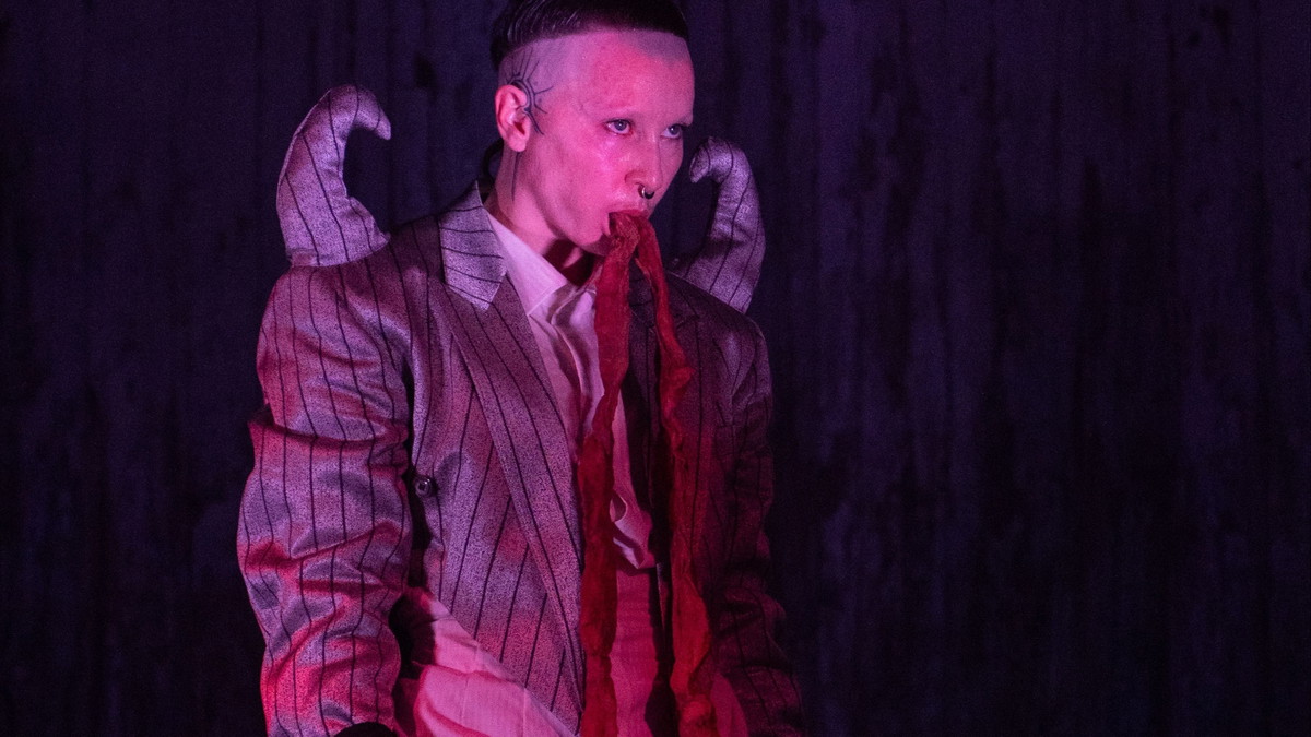 Titelbild der Veranstaltung Performance DESCENT von Riley Davidson im Bärenzwinger