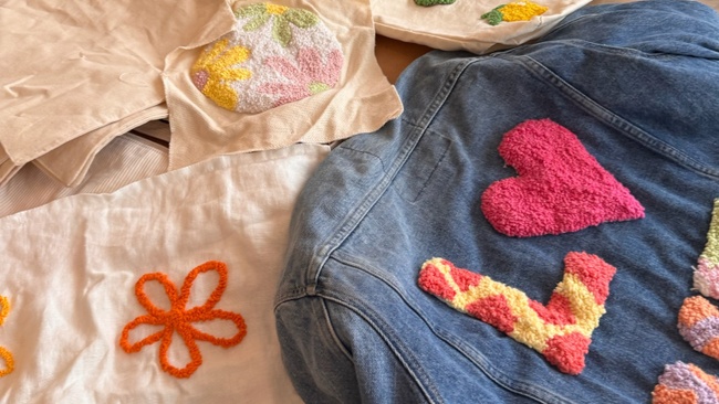 Punch Needling Workshop im Studio Calma Düsseldorf