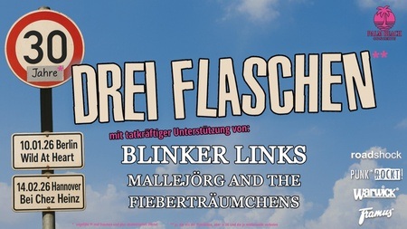 30 JAHRE DREI FLASCHEN (IN'NA PLASTIKTÜTE)