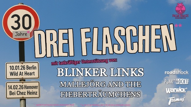 30 JAHRE DREI FLASCHEN (IN'NA PLASTIKTÜTE)