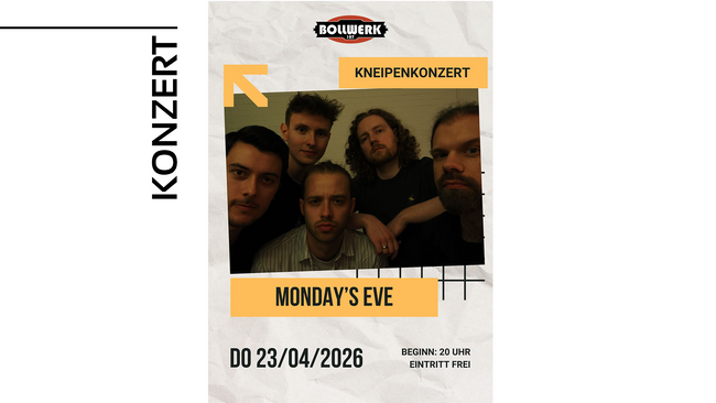 Kneipenkonzert: Monday’s Eve