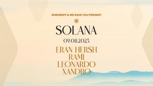 RheinRiff SOLANA - Boho-Party im Beachclub