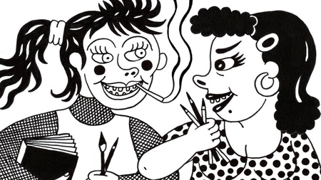 Hairspray Magazine / Fanatic Female Frustration – An Exhibition of FLINTA* Underground Comics