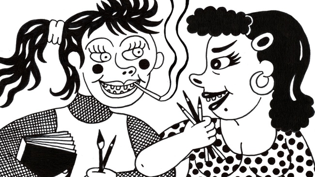 Hairspray Magazine / Fanatic Female Frustration – An Exhibition of FLINTA* Underground Comics