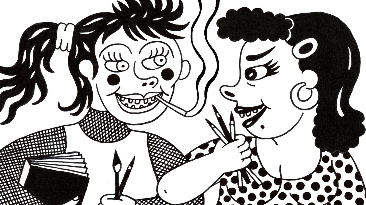 Hairspray Magazine / Fanatic Female Frustration – An Exhibition of FLINTA* Underground Comics