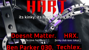 HART 11 - its kinky. its hard techno only.