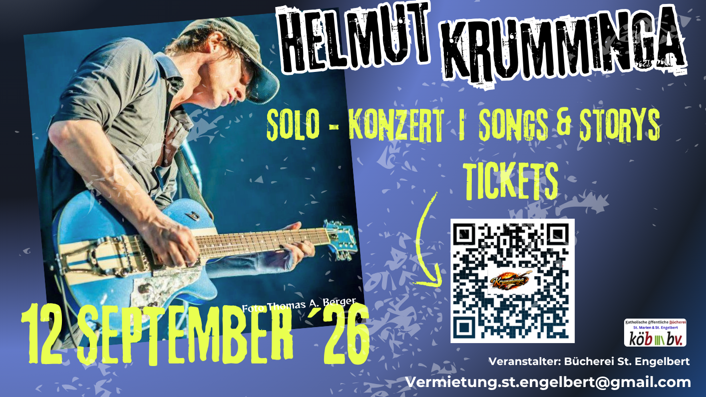 Helmut Krumminga | Solo-Konzert  »Songs & Storys«