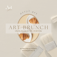 ArtBrunch: Acryl art auf Leinwand inkl. Frühstück