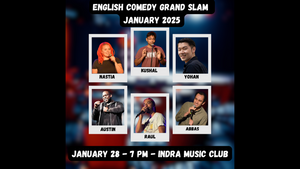 The Burning Mic - English Comedy Grand Slam