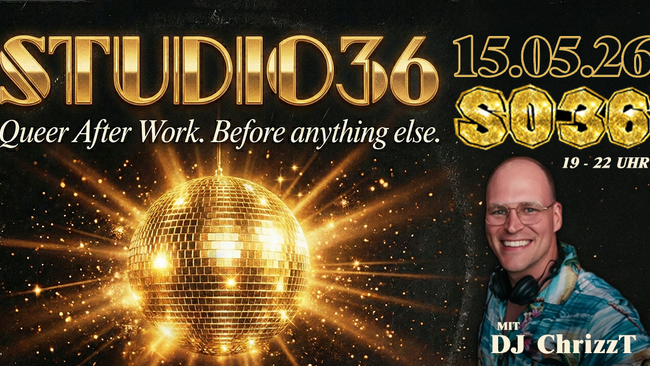STUDIO36 - Queer After Work.  Before Anything Else.