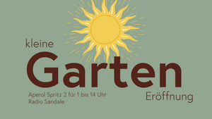 kleine Garteneröffnung