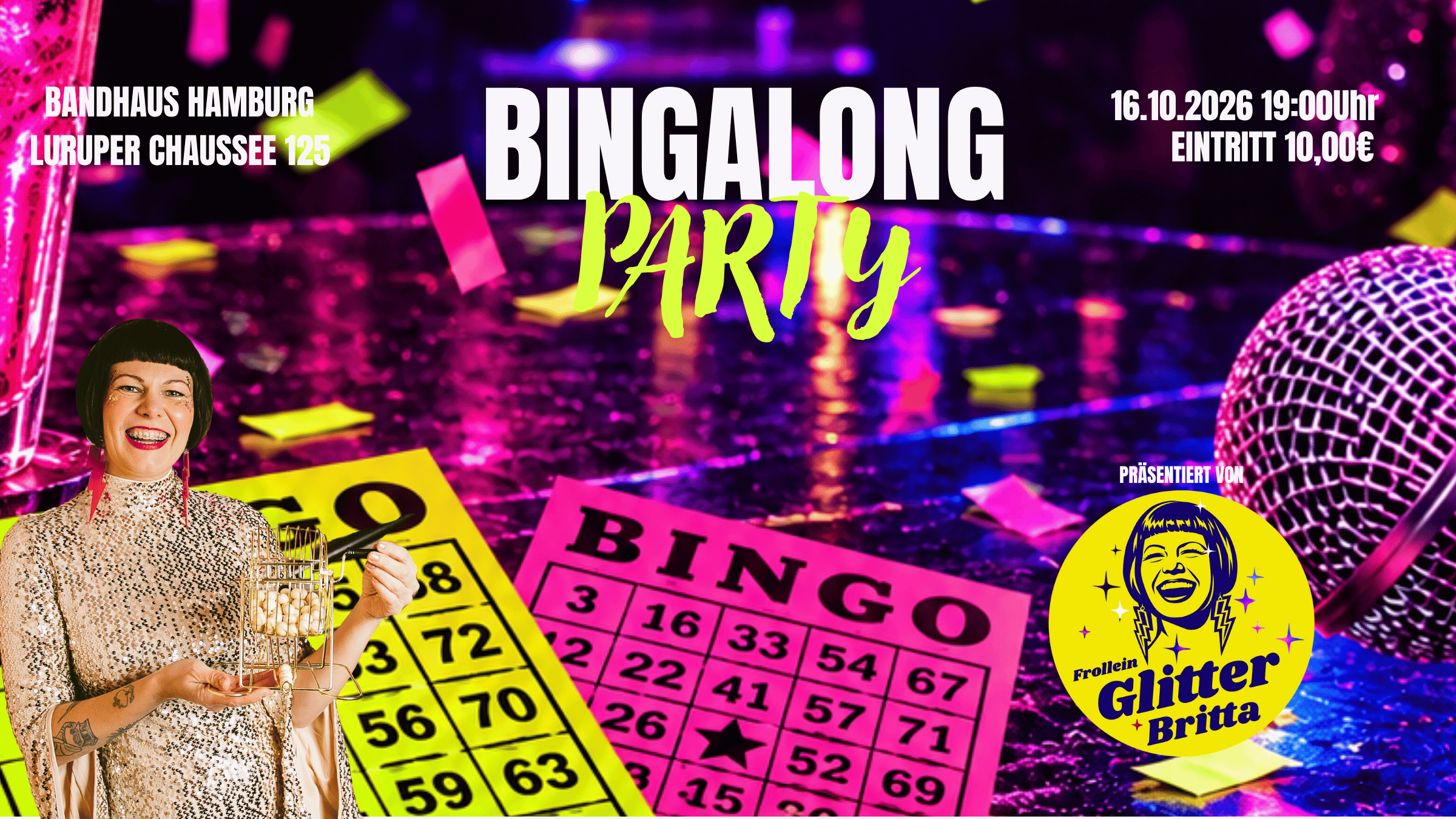 Bing Along Party mit Frollein Glitter Britta
