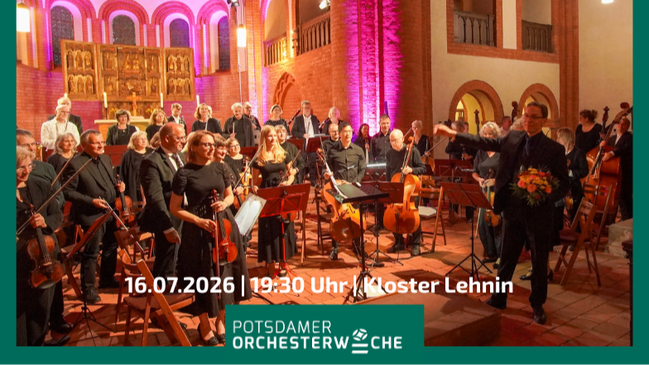 Konzert der Potsdamer Orchesterwoche bei den Lehniner Sommermusiken