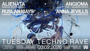 ✦encore.une.fois✦ / TUESDAY TECHNO RAVE