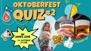 Oktoberfest-QUIZ #2 @ James June - Friedrichshain (DEU/ENG) - 24. Oktober